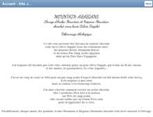 Tablet Screenshot of mountain-arabians.net